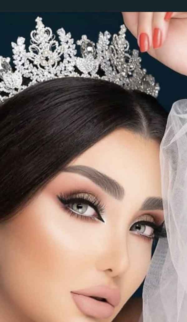 مدل آرایش عروس جدید در تهران بسیار شیک و اروپایی