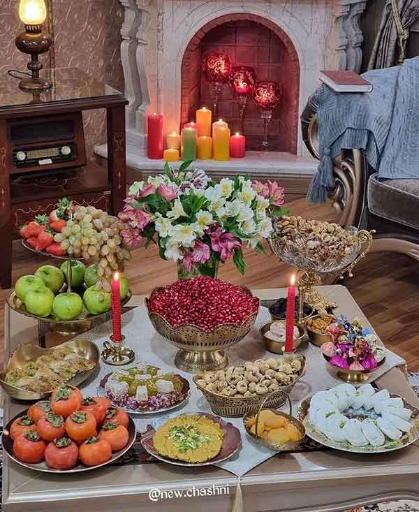 ایده میوه آرایی شب یلدا 2024؛ خیلی راحته اما حرفه ای دیده میشه (روی میز و باکس)