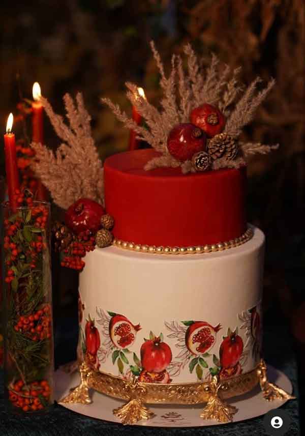 قشنگ ترین کیک شب یلدا 2024؛ که دنبالش فقد و فقد اینجا ببین