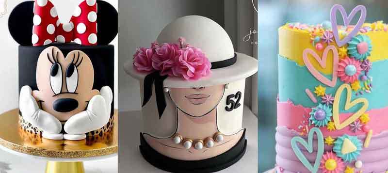کیک تولد دخترانه 2024؛ که تو اینستا بسیار ترند شده (برای جشن و عکاسی)