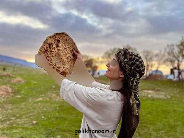 ایده بستن شال برای عکاسی و طبیعت گردی!