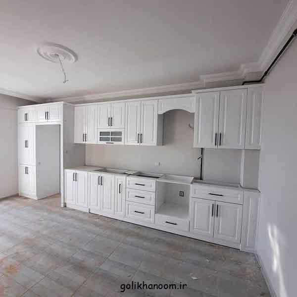 جدیدترین مدل کابینت آشپزخانه 2024؛ همراه با متریال ها و ترکیب رنگ ترند شده