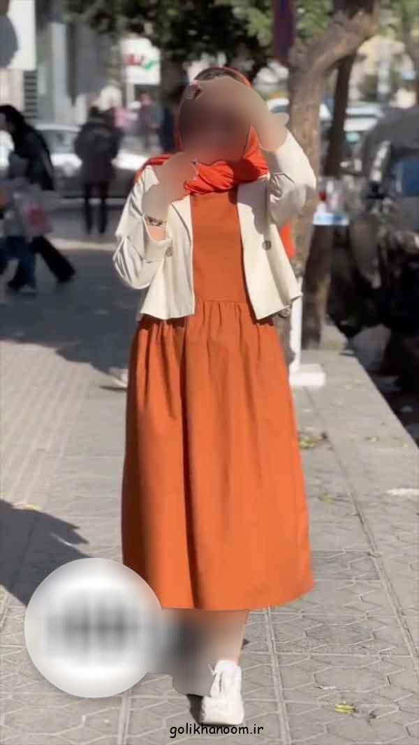 مدل کت سارافون دو رنگ جدید 2024؛ برای استایل های اسپرت خیابانی و مجلسی