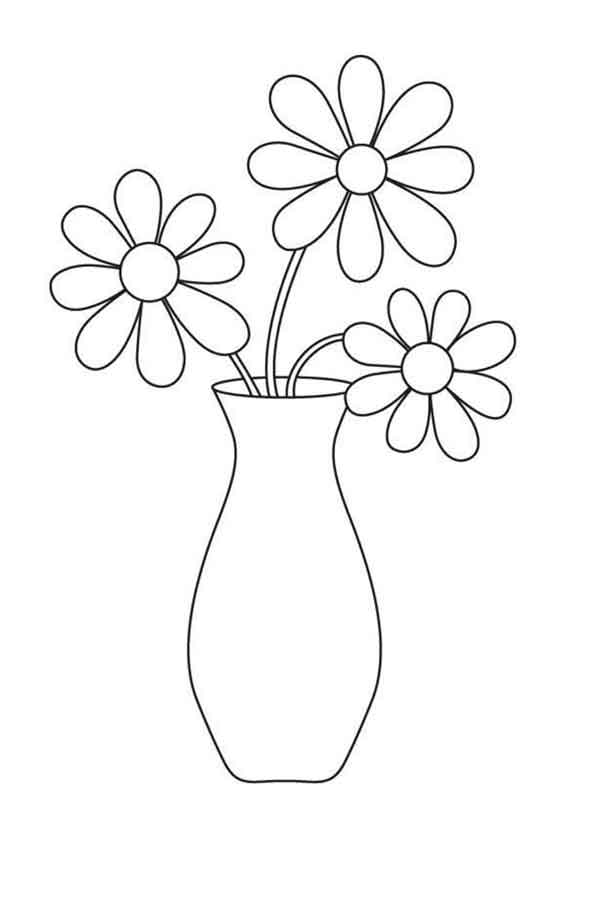 نقاشی گلدان