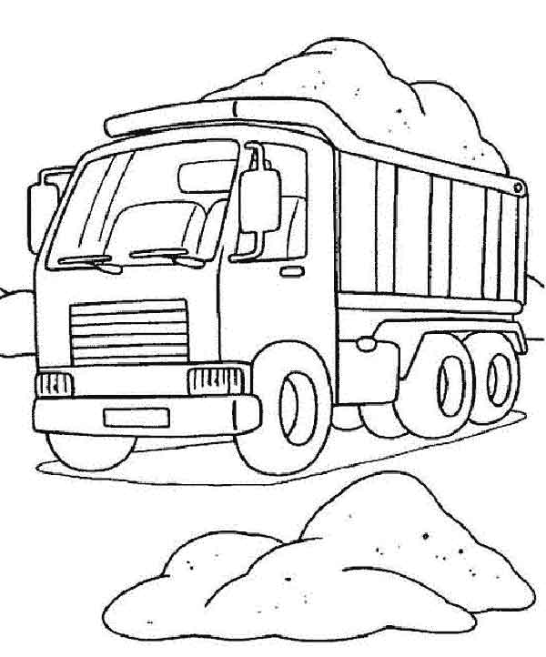نقاشی کامیون