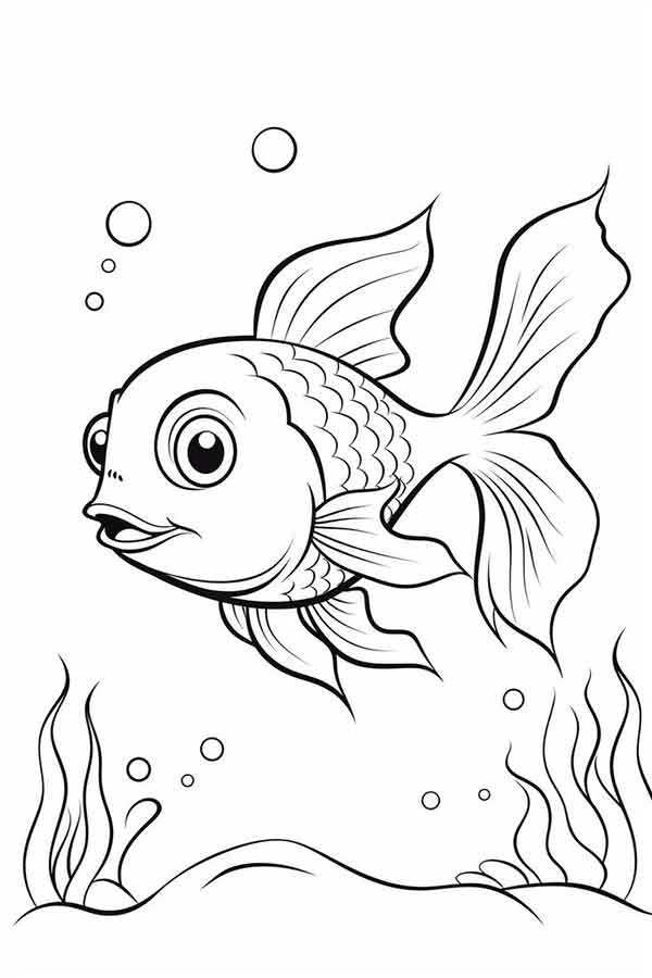 نقاشی ماهی