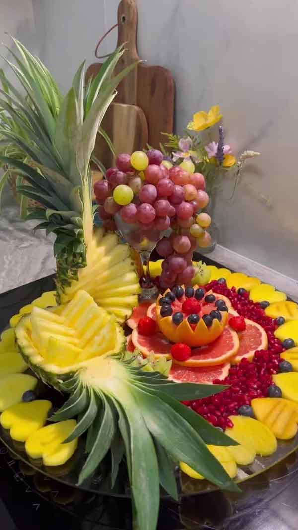 تزیین میوه برای عید قربان عروس