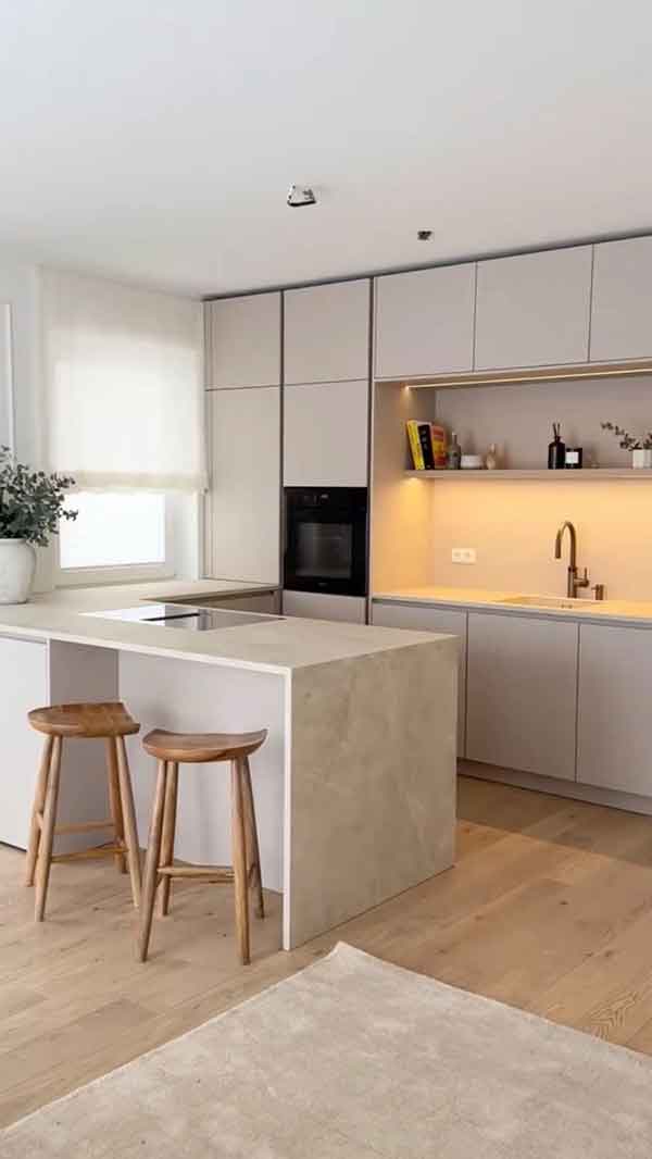 مدل کابینت جدید برای آشپزخانه کوچک