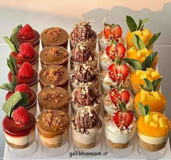 تزیین ژله برای تولد