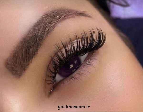 مدل مژه کلاسیک