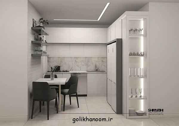 مدل کابینت آشپزخانه کوچک