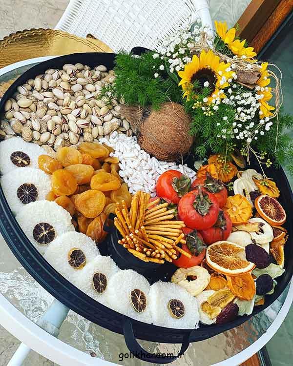 سینی شب یلدا برای عروس