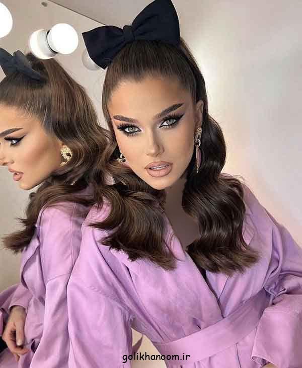 مدل مو دخترانه برای عروسی باز 2025؛ تغییر هیجانانگیز برای دستیابی به موهای زیبا