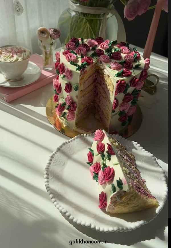 کیک ترند امسال دخترانه