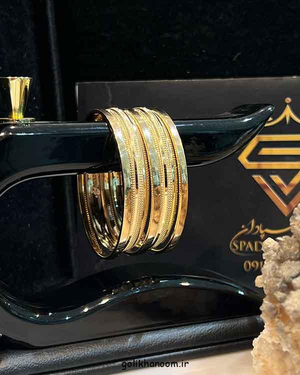 النگو آینه ای طلا
