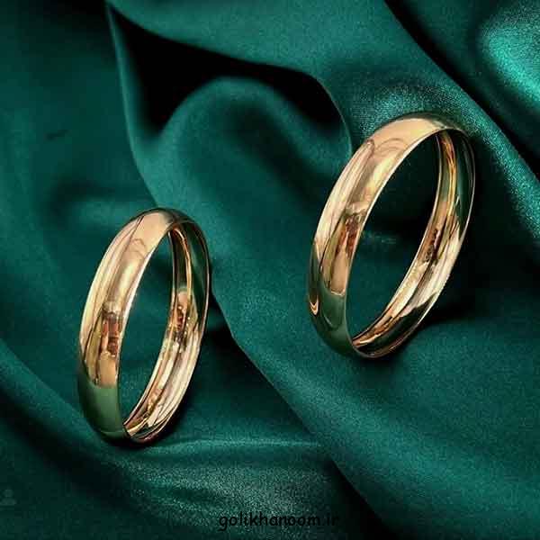النگو آینه ای طلا