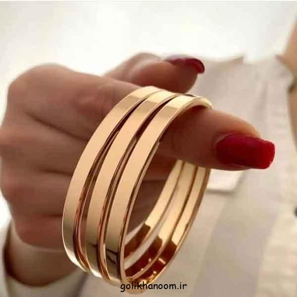 النگو آینه ای طلا