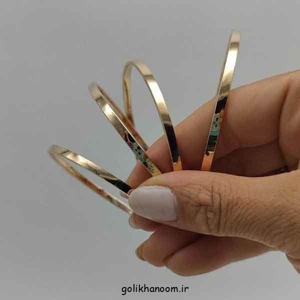 النگو آینه ای طلا