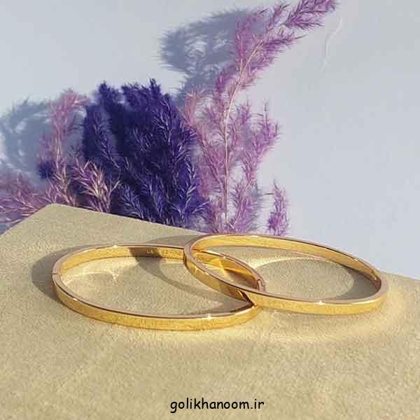النگو آینه ای طلا