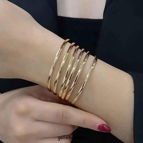 النگو آینه ای طلا
