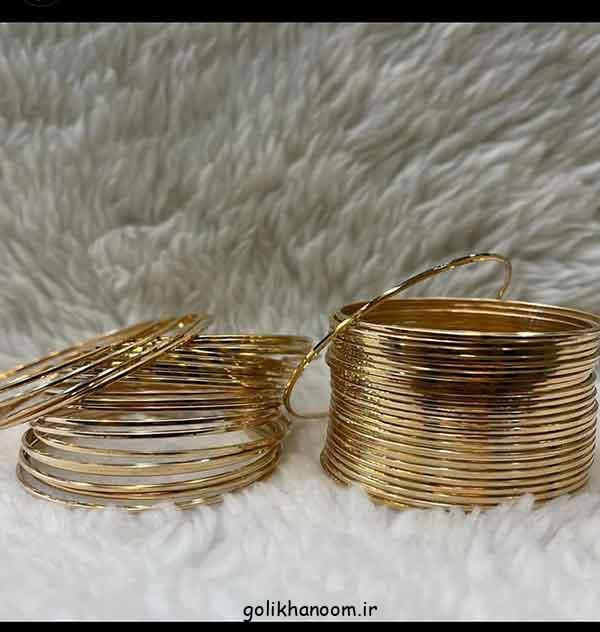 النگو آینه ای طلا