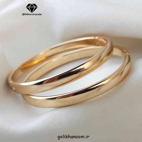 النگو آینه ای طلا