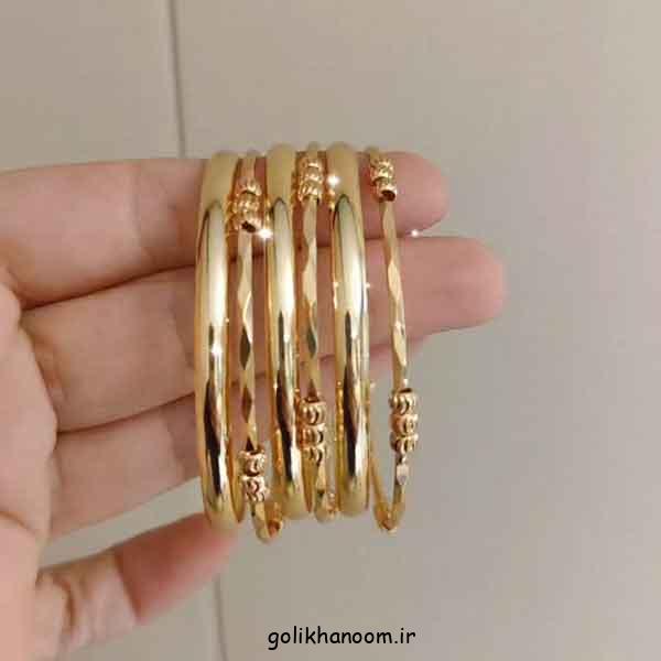 النگو آینه ای طلا