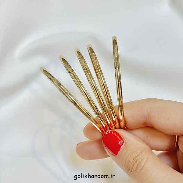 النگو آینه ای طلا