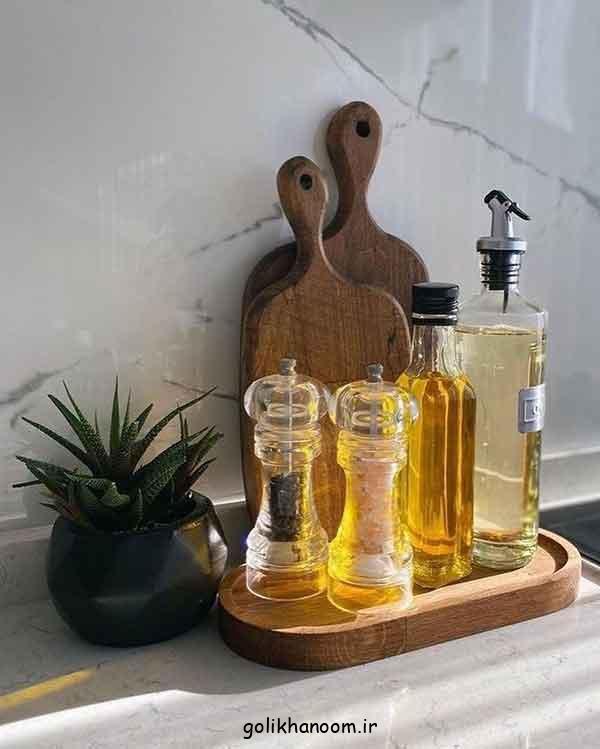 ایده چیدمان کنار گاز