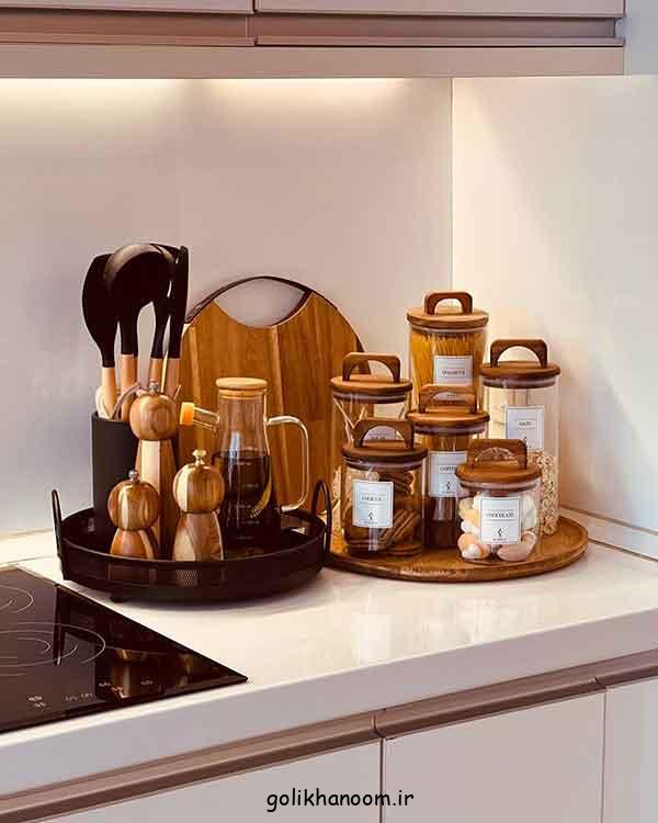 ایده چیدمان کنار گاز
