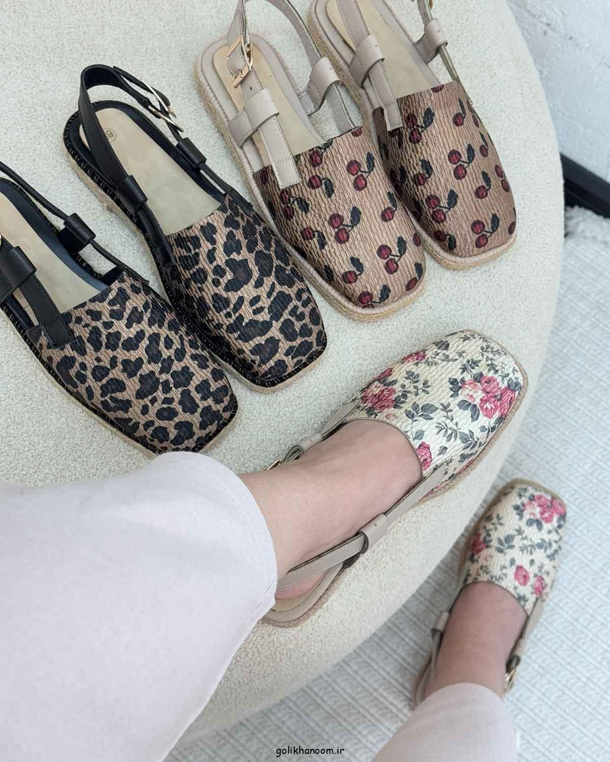 کفش تابستانی جلو بسته