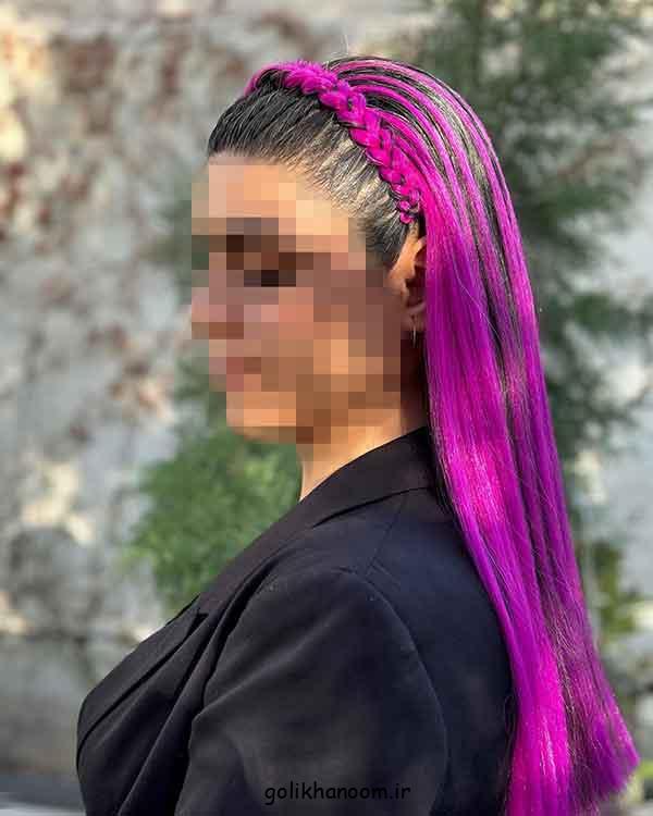 مدل بافت مو مجلسی باز