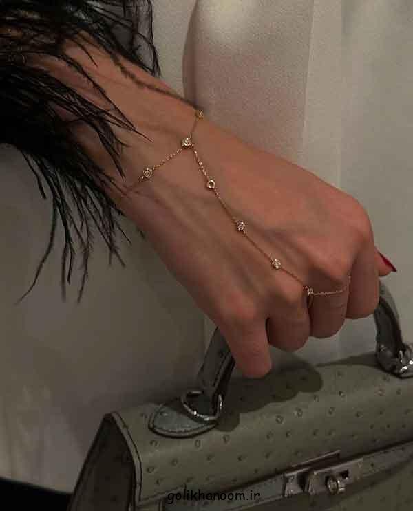 مدل دستبند های انگشتر دار