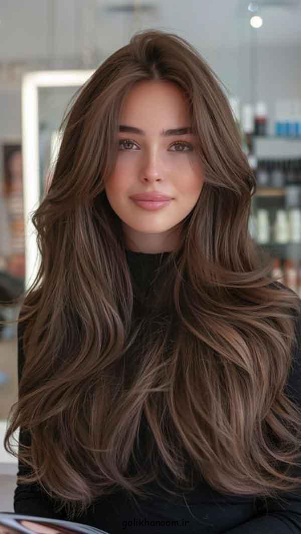 مدل مو پرده ای