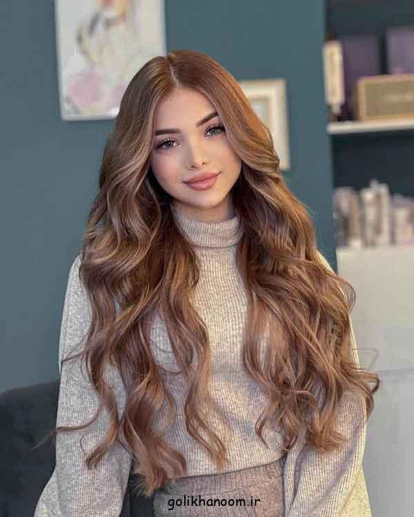 مدل مو پرده ای