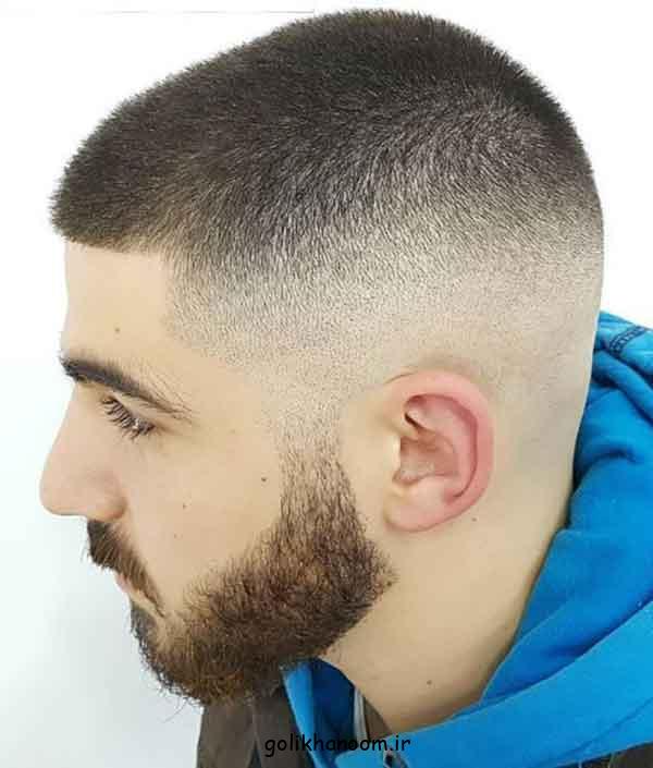 مدل مو سربازی
