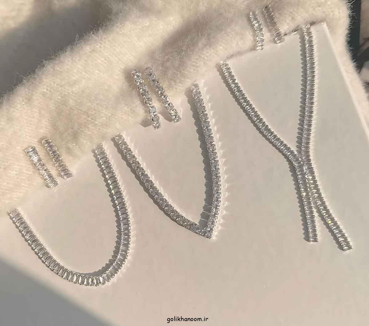 نیم ست طلای زیبا و مدرن