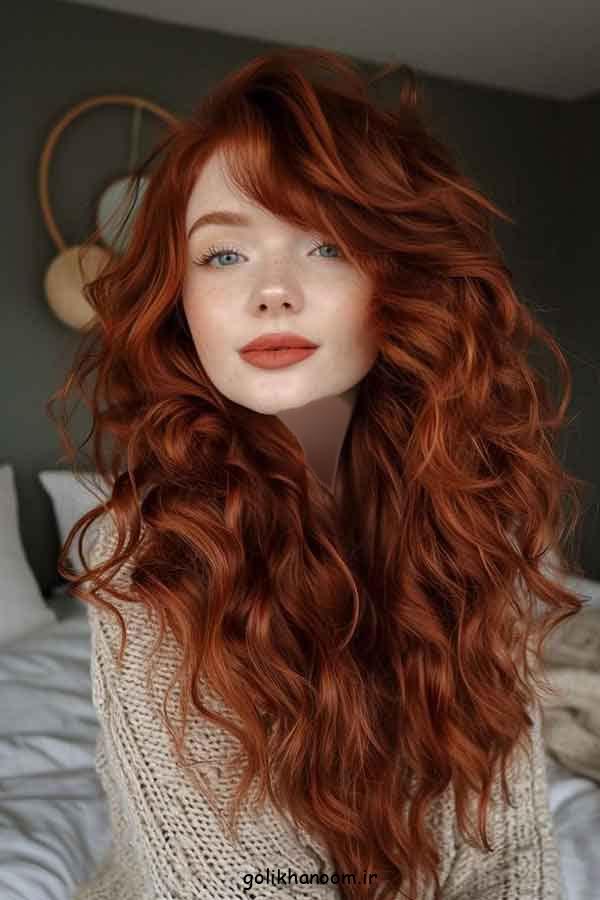 رنگ مو دخترانه