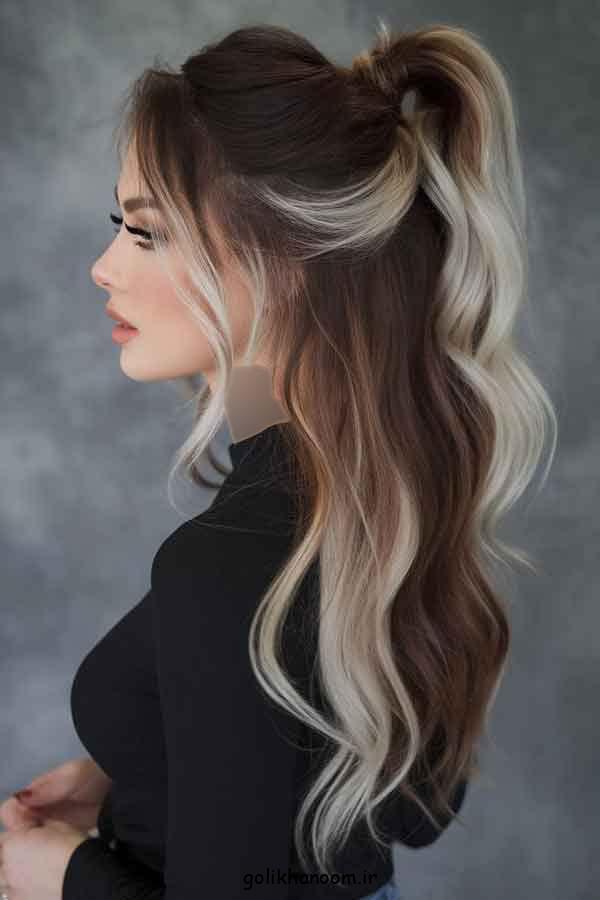 رنگ مو دخترانه
