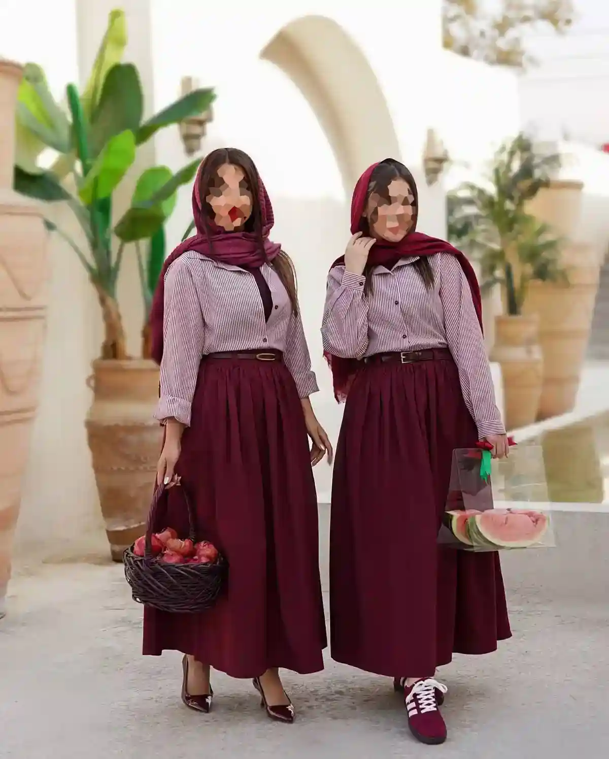 شومیز دامن دخترانه