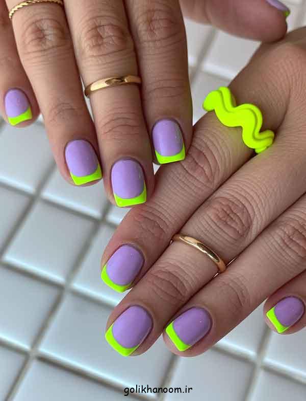 طرح ناخن جدید تابستانه