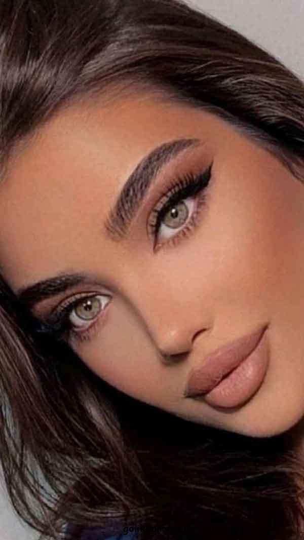 آرایش ملایم با موهای مشکی، 30 مدل اینستاگرامی انواع سلیقه با موی پرکلاغی کوتاه و بلند 