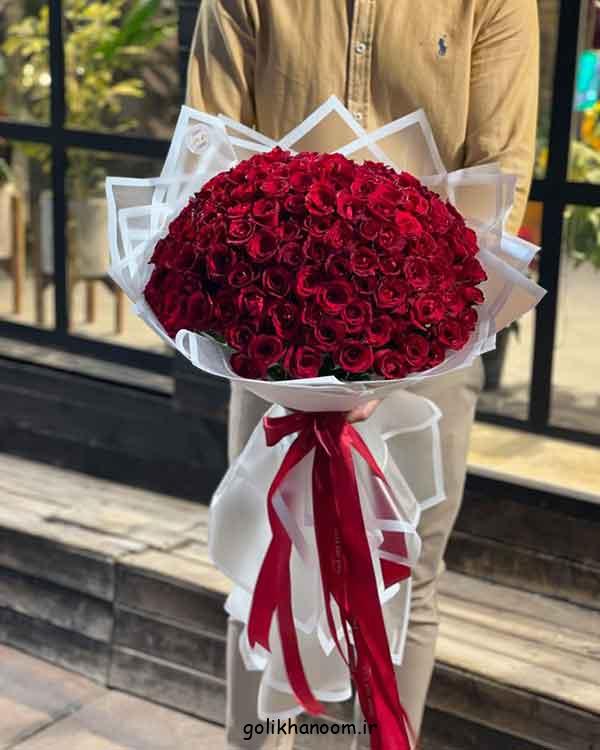 دسته گلی برای عکاسی در جشن تولد؛ شیک و جدید لاکچری [بزرگ کوچیک] رنگ‌های شاد