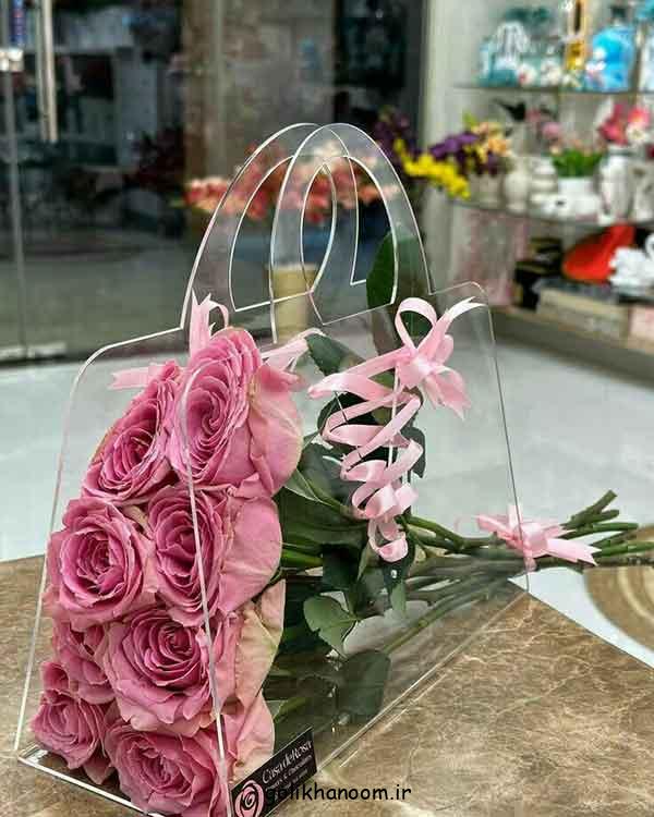 دسته گلی برای عکاسی در جشن تولد؛ شیک و جدید لاکچری [بزرگ کوچیک] رنگ‌های شاد