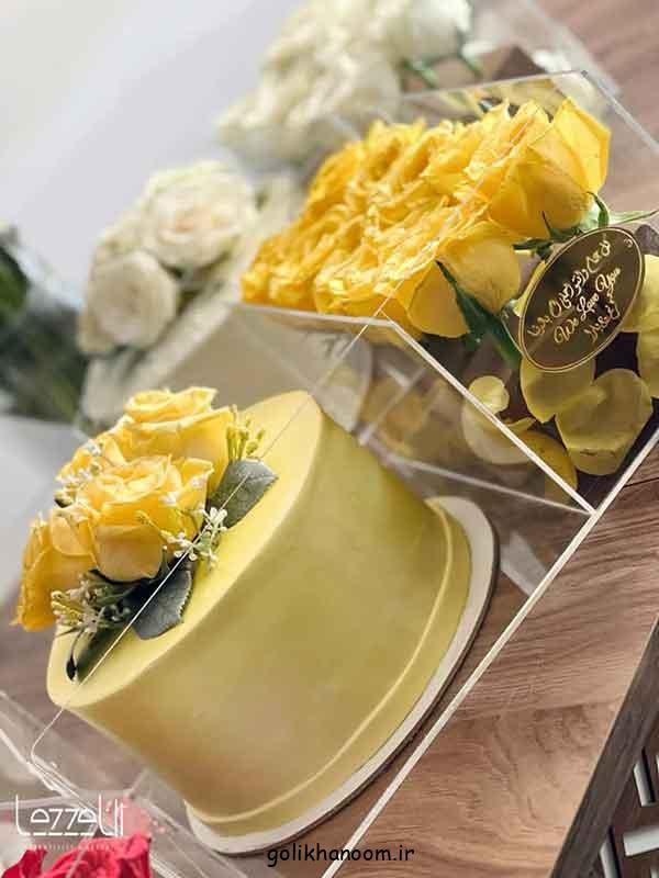 دسته گلی برای عکاسی در جشن تولد؛ شیک و جدید لاکچری [بزرگ کوچیک] رنگ‌های شاد