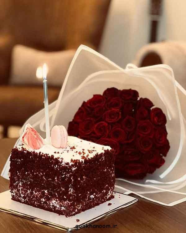 دسته گلی برای عکاسی در جشن تولد؛ شیک و جدید لاکچری [بزرگ کوچیک] رنگ‌های شاد