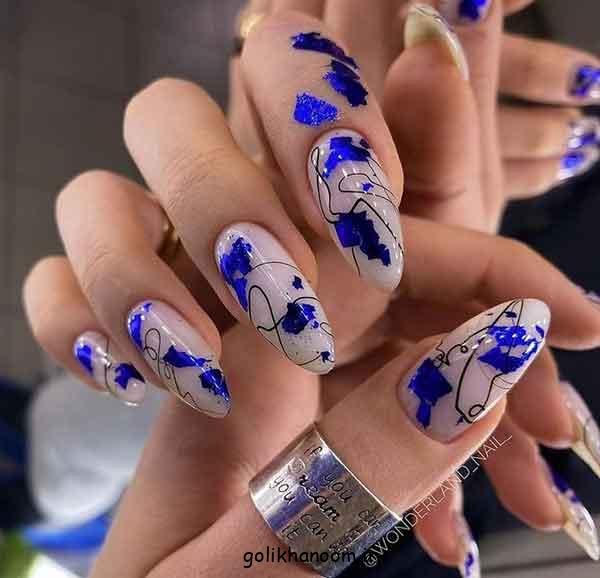ایده ناخن پینترستی؛ برای کاشت، ژلیش بلند و کوتاه 30 طرح جدید، خفن، شیک، باکلاس