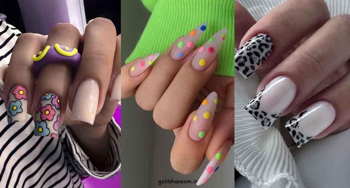 ایده ناخن پینترستی؛ برای کاشت، ژلیش بلند و کوتاه 30 طرح جدید، خفن، شیک، باکلاس