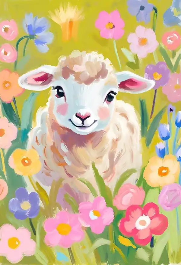 ایده نقاشی با آبرنگ | برای کودکان با طرح پینترستی (ساده و آسان) روی کاغذ