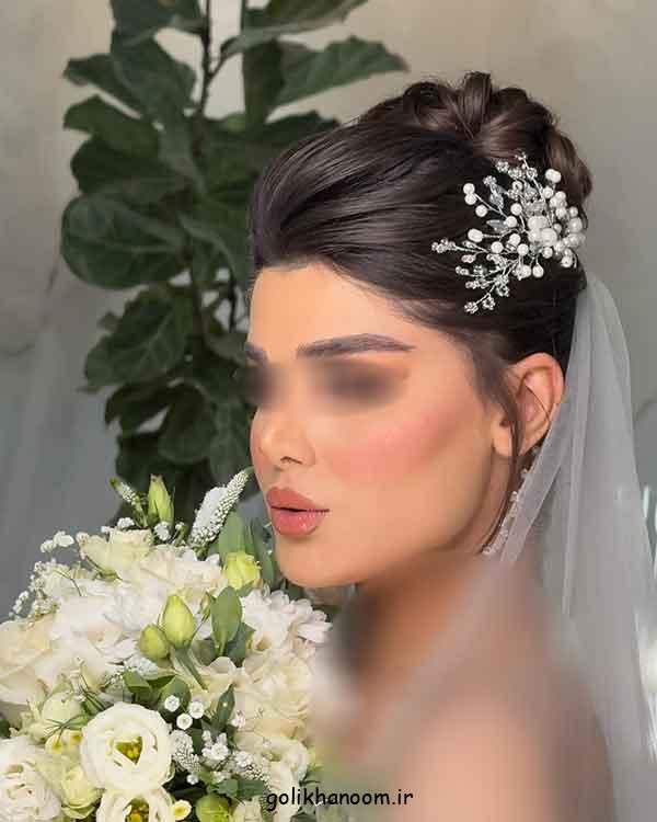 مدل‌های جدید مو برای عروس: 30 عکس شینیون عروس باز و بسته + طرح اروپایی زیبا